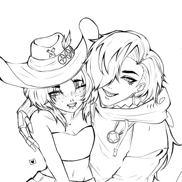 YCH + Boothill - Honkai Star Rail